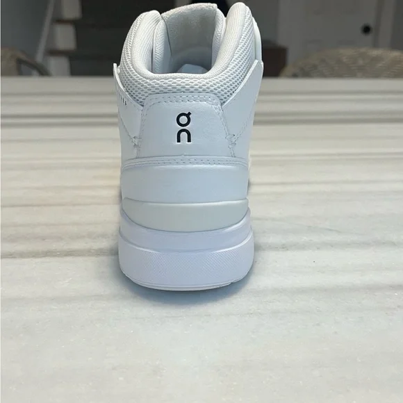 On Running White High-Top Sneakers